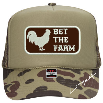 BTF BULL - Duck Camo Trucker Hat Thumbnail