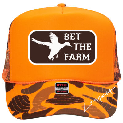 BTF BULL - Duck Camo Trucker Hat 2 Thumbnail