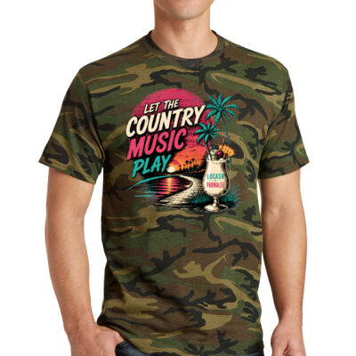 Let the Country Music Play  - Tropical & Camo Thumbnail